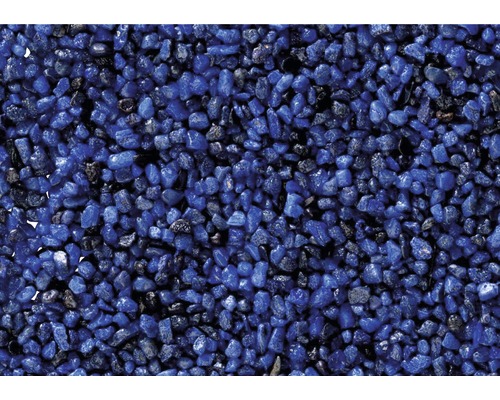 Akvariegrus blå/svart 2,5kg