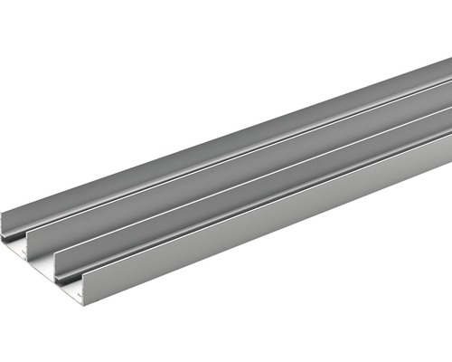 Styrprofil HETTICH SlideLine 16plus aluminium LxB 2000x65mm Styrprofil HETTICH SlideLine 16plus aluminium LxB 2000x65mm