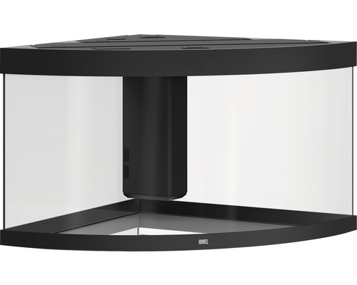Hörn akvarium med innerfilter