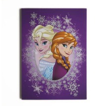 Canvastavla Frozen Elsa & Anna 50x70cm
