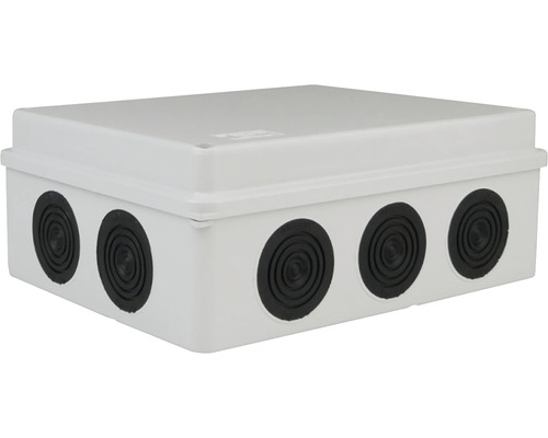 Kopplingsdosa av plast med flera kabelingångar