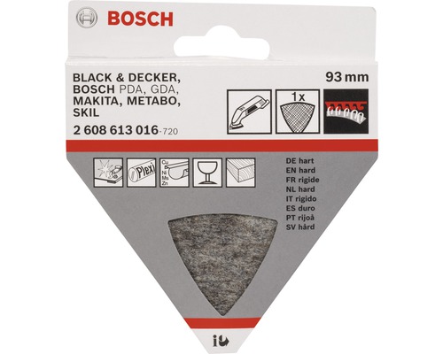 Bosch slippappersset med ett slippapper