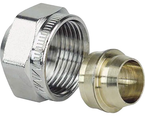 Koppling till radiatorkoppel/ventilpaket till handdukstork MMA 12 mm M22x1,5 Klämringskoppling för sanitetsinstallationer