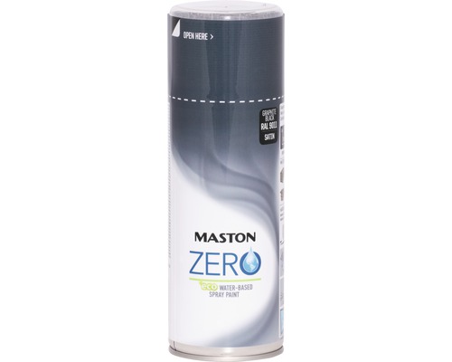 Sprayfärg MASTON Zero RAL 9011 garfit svart 400ml