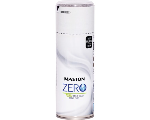 Sprayfärg MASTON Zero RAL 9016 vit 400 ml