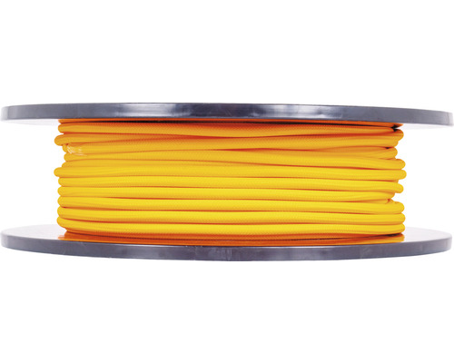Textilkabel 2x0,75mm² SKK orange, metervara