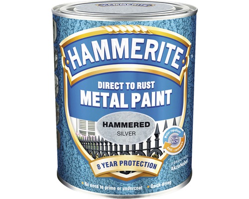 Hammarlack HAMMERITE gråvit 250ml