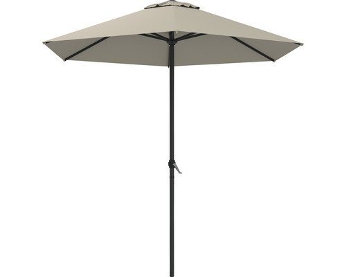 Parasoll SOLUNA Lille Ø250cm med vev ecru Parasoll SOLUNA Lille Ø250cm med vev ecru