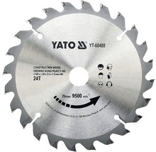 Cirkelsågklinga YATO YT-60480 HM 160x2,2x20mm 24T-thumb-1