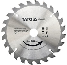 Cirkelsågklinga YATO YT-60480 HM 160x2,2x20mm 24T-thumb-0