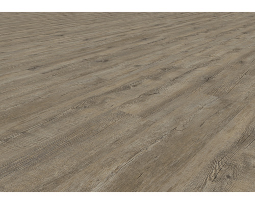 Lagt laminat med träutseende.