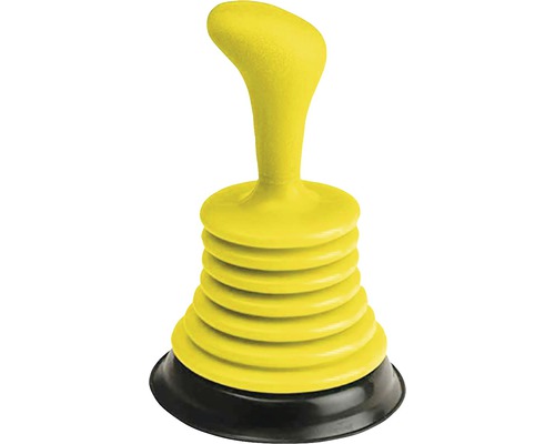 Vaskrensare plast liten modell gul diameter 110mm