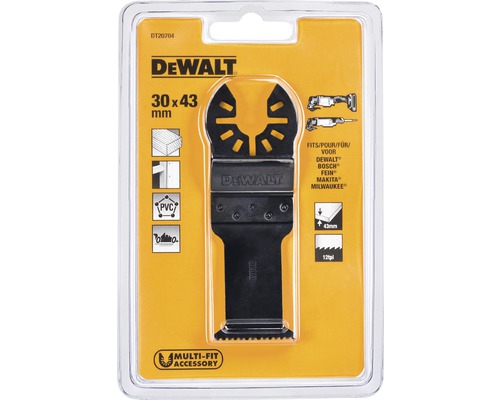 DeWalt multiverktygstillbehör, 30x43 millimeter