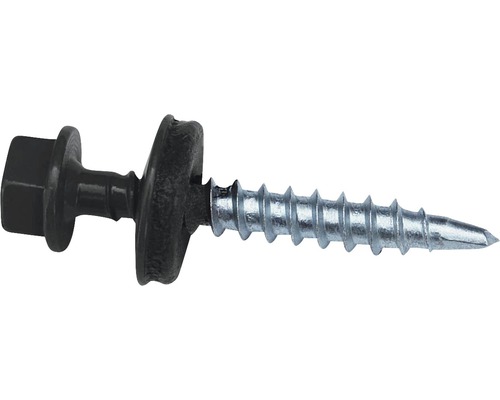 Plåtskruv med tätningsbricka