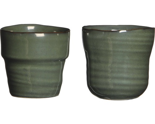 Blomkruka MICA Stef keramik Ø7,5x7,5cm grå