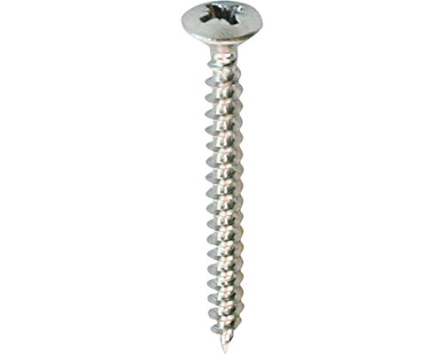 VVS-skruv THURESSON FASTENING KFXS 5,0x50mm rostfritt stål A2 5-pack Metallskruv med Phillips-huvud