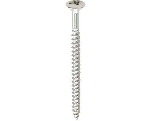 VVS-skruv THURESSON FASTENING KFXS 6,0x75mm rostfritt stål A2 5-pack Träskruv med försänkt huvud