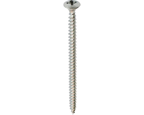 VVS-skruv THURESSON FASTENING KFXS 6,0x100mm rostfritt stål A2 5-pack Metallskruv med försänkt huvud och kryssspår