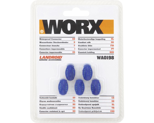 Worx vattentäta kontakter i set