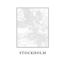 Poster Stockholm 30x40cm-thumb-0