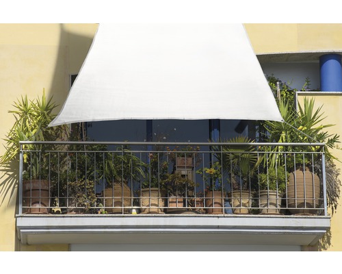 Solsegel FLORACORD balkong HDPE creme 270x140cm