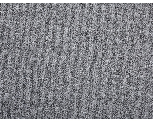 Heltäckningsmatta slinga Matrix ljusgrå 400cm bred (metervara)