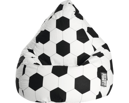 Sittsäck Beanbag Fotboll vit XL Sittsäck Beanbag Fotboll vit XL