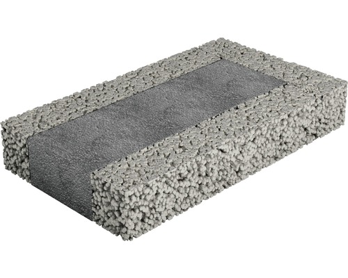 Passblock hörnavslut FINJA Exakt 35x9,5x59 cm Prefabricerat betongelement med isolerande kärna