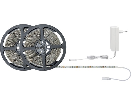 LED-strips på rullar med strömadapter