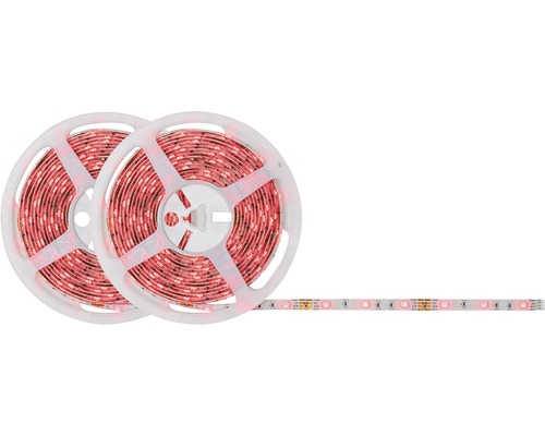 Två rullar LED-strips på spolar.