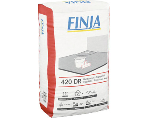 Handspackel fin FINJA 420 DR 15kg Säck med flytspackel