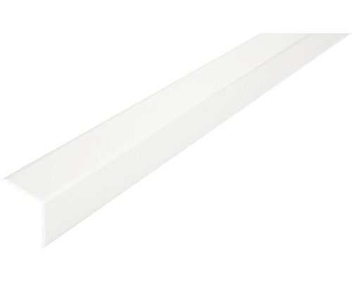 Slutprofil DURAL Duragard aluminium vit 250cm 25mm Vinkelprofil av plast