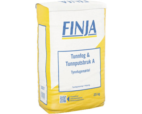 Tunnfog & tunnputsbruk A FINJA 25kg