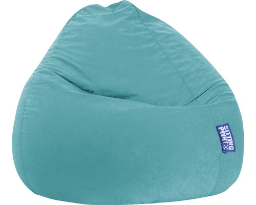 Sittsäck SITTING POINT Beanbag Easy XL ca 220L turkos 70x110cm