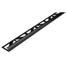 Kakellist DURAL Durabord DBP 933 svart PVC 250cm 9mm rund-profil