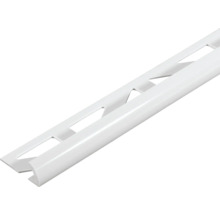 Kakellist DURAL Durabord DBP 951 silver PVC 250cm 10mm rund-profil