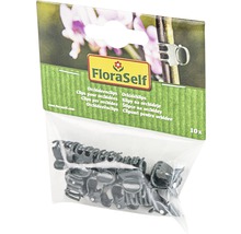 Förpackning med tio orkidéklämmor