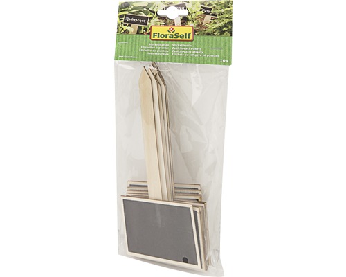 FloraSelf örtetiketter set, 10 stycken, för växtmärkning