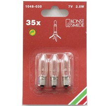 Julgransljus reservlampor 7 volt 2,5 watt i 35-pack