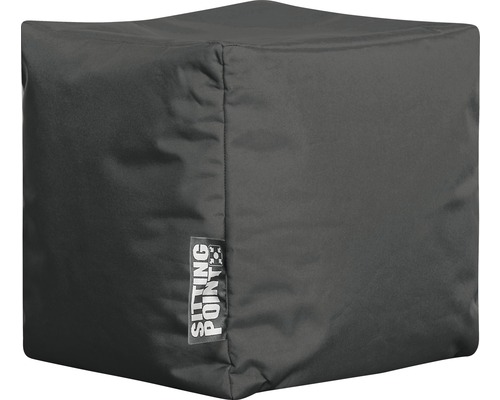 Sittpuff Point cube Scuba antracit Ø40cm Sittpuff Point cube Scuba antracit Ø40cm