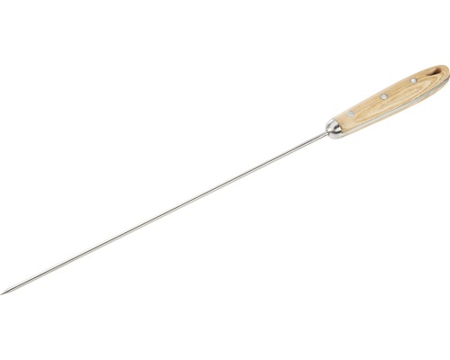 Stickhjälp av metall med trähandtag