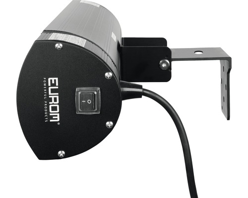 Eurom värmefläkt med väggfäste och strömbrytare