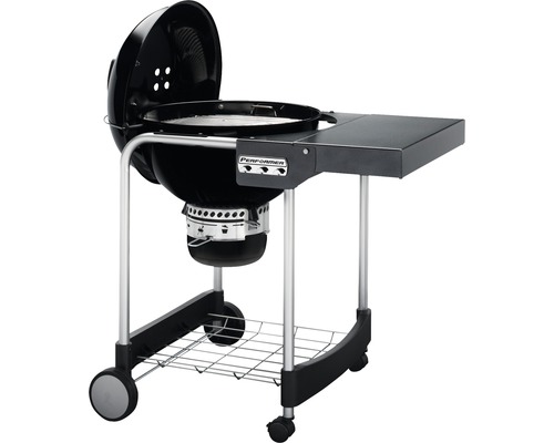 Kolgrill med avlastningsyta och vagn