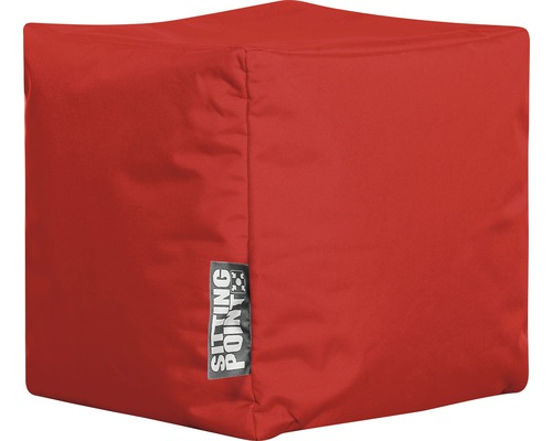 Sittpuff Point cube Scuba röd Ø40cm Sittpuff Point cube Scuba röd Ø40cm