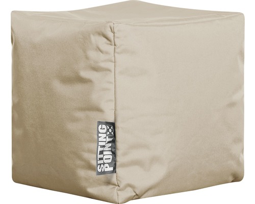 Sittpuff Point cube Scuba khaki Ø40cm Sittpuff Point cube Scuba khaki Ø40cm