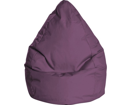 Sittsäck SITTING POINT Beanbag Brava XL ca 220L aubergine 70x110cm