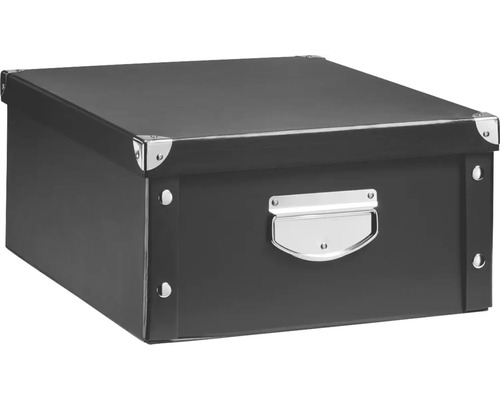 Förvaringslåda med lock och handtag