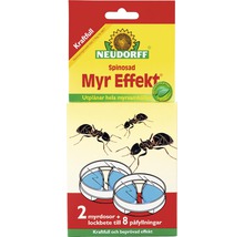 Neudorff Myrmedel förpackning med två dosor och åtta påfyllningar