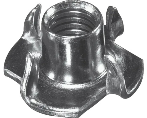 Islagsmutter M4x6 mm elförzinkad 10 styck Inslagsmutter