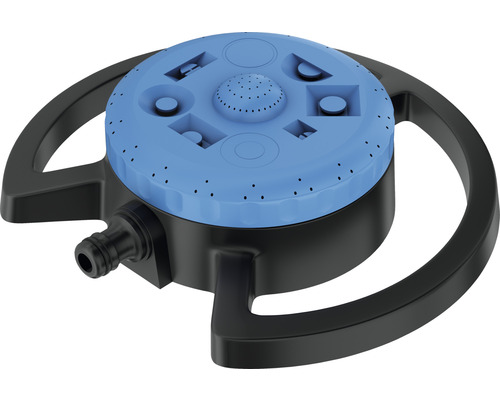 Trädgårdssprinkler med cirkelformad bas för trädgårdsbevattning